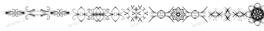 Oldstyle Flourishes字体转换
